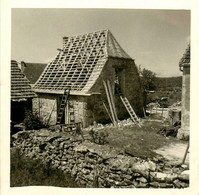 Architecte Architectrure Contructeur * Photo Ancienne * Construction D'un Maison De Village * Pierres Charpentier - Otros & Sin Clasificación