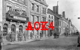 08 Ardennes ATTIGNY Occupation Allemande Etappen Kommandantur Marketenderei Kino Weinstube - Attigny