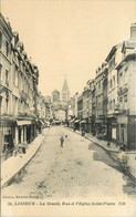 Lisieux * La Grande Rue Et église St Pierre * Commerces Magasins - Lisieux