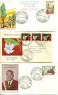 MADAGASCAR.5 ENVELOPPES DE PREMIER JOUR.1959-1960. - Non Classés