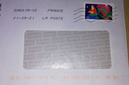 Enveloppe 3309 - Cartas & Documentos
