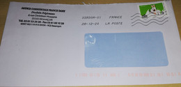 Enveloppe Lapins Cretins 3323 - Covers & Documents