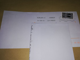 Enveloppe Empreinte De Chevreuil 3332 - Brieven En Documenten