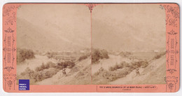 Arve Chamonix Et Mont-Blanc - Photo Stéréoscopique 1890 Suisse & Savoie B.K éditeurs Paris C5-36 - Stereoscopic