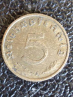 5 REICHSPFENNIG 1938 A - 5 Reichspfennig