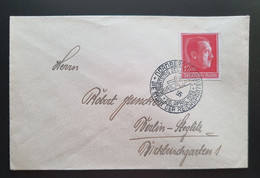 Deutsches Reich 1938, Brief Mi 664 NÜRNBERG Sonderstempel - Brieven En Documenten