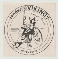 QSL Card 27MC Zender Viking+ Mierlo-hout Helmond (NL) Sticker - CB