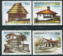 YUGOSLAVIA 1992 Farmhouses. MNH / **.  Michel 2574-77 - Ongebruikt