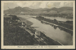 RHEIN Und Siebengebirge Mit Der Insel Nonnenwerth Old Postcard (see Sales Conditions) 04761 - Bad Honnef