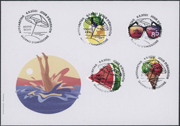 Suisse - 2021 - Sommer - Ersttagsbrief FDC ET - Ersttag Voll Stempel - Brieven En Documenten