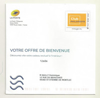 PAP LA POSTE CLUB PHILAPOSTE  LOT 336297 Format 16,5 X 16,5 Cm. - Pseudo-interi Di Produzione Ufficiale