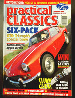 PRACTICAL CLASSICS Jan 1996 - TRIUMPH GT6 - AUSTIN ALLEGRO - SUNBEAM TIGER - BMW 2002 V GILBERN INVADER - SIDDELEY 14 - Transport