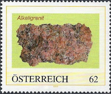 2006+ "Austria" Mineralien, Minerals, Alkaligranit, Private Issue, Low Edition! Only 200! LOOK! - Francobolli Personalizzati