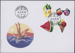 Suisse - 2021 - Sommer - Ersttagsbrief FDC ET - Cartas & Documentos