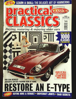 PRACTICAL CLASSICS N°3 Mar 1999 - JAGUAR E-TYPE - MINX - RENAULT  GORDINI - SAAB STORIES - - Transportation