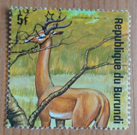 Litocranius Walleri/Gazelle De Waller (Animaux) - Burundi - 1975 - YT 660 - Used Stamps