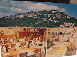 Cartolina Repubblica S.Marino Ristorante Tina Chiesanuova Confine - San Marino