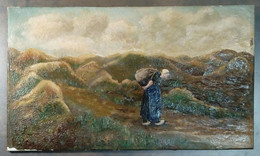 Paysanne Dans Un Paysage De Collines/ Farmer's Wife In Hilly Landscape - Olii