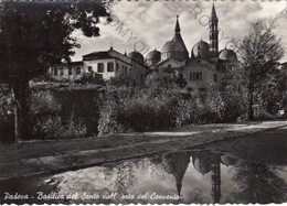 CARTOLINA  PADOVA,VENETO,BASILICA DEL SANTO DALL"ORTO DEL CONVENTO,MEMORIA,RELIGIONE,BELLA ITALIA,VIAGGIATA 1958 - Padova