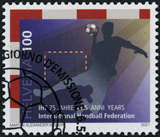 Suisse - 2021 - Handball IHF - Ersttag Stempel ET - Usati