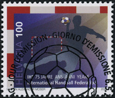 Suisse - 2021 - Handball IHF - Ersttag Stempel ET - Used Stamps