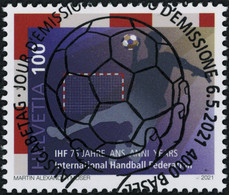 Suisse - 2021 - Handball IHF - Ersttag Stempel Voll ET - Used Stamps