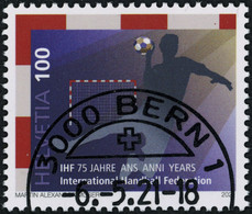 Suisse - 2021 - Handball IHF - Ersttag Stempel ET - Oblitérés