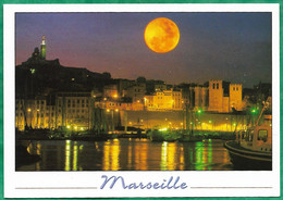 Marseille (13) La Nuit Sur Le Vieux Port 2scans Lune - Vieux Port, Saint Victor, Le Panier