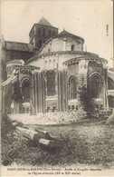 79 - Saint-Jouan-de-Marnes (Deux-Sèvres) - Abside Et Chapelle Restaurées De L'Eglise Abbatiale - Saint Jouin De Marnes