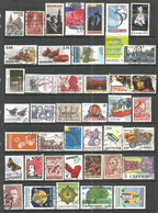 DENMARK. PAGE OF USED STAMPS (A) - Collezioni