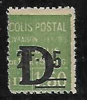 FRANCE COLIS POSTAL N°139 N*  RARE - Mint/Hinged