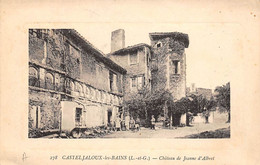 Casteljaloux       47     Château De Jeanne D'Albret    (voir Scan) - Casteljaloux
