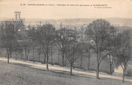 Casteljaloux       47     Fabrique De Boissons Gazeuses   J Scarpatett .     (voir Scan) - Casteljaloux