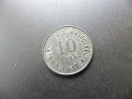 France 10 Centimes 1917 - Ville De Castelnaudary - D. 10 Centimes