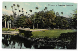 Entrance To Moanalua, Honolulu Hawaii ~1905 Unused Postcard. Publ: Hawaii And South Seas Curio Co, Honolulu - Honolulu