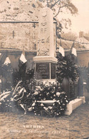 CPA 95 -  ARTHIES,  Monument Aux Morts De La Grande Guerre, Souvenir Du 20 Novembre 1921, Carte Photo. - Arthies