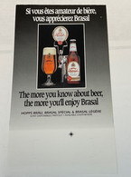 SOUS-BOCKS Du QUÉBEC - LA MICRO BRASSERIE BRASOL BREWERY INC - BRASAL HOPPS BRAU  - - Affiches