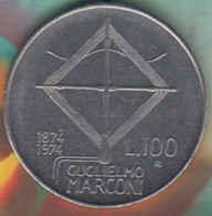 @Y@  Italië     100  Lire      1974     (4761) - Gedenkmünzen