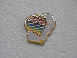 Pin's - Montgolfière R. J. - Pin Badge EGF - Montgolfier