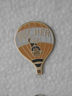 Pin's - Montgolfière Bière FISCHER - Pin Badge Marque Bière Beer Bier - Montgolfier