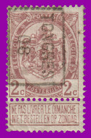 COB N°82 - COTPB N°1402 - Position B - Belle Oblitération "TONGRES" - Rollenmarken 1900-09