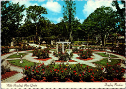 Florida Sararsota Ringling Residence Mable Ringling's Rose Garden - Sarasota