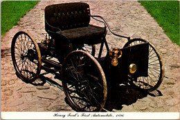 Michigan Dearborn Greenfield Village Henry Ford Museum 1896 Ford Quadricycle Henry Ford's First Automobile - Dearborn