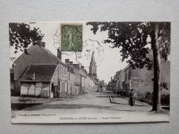 CPA - 45 - OUZOUER SUR LOIRE - Route D'Orléans - Ouzouer Sur Loire