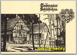 Fischbachtal Steinau - S/w Wald Cafe Restaurant Zindenauer Schlösschen 3 Version Verlag Reinheim Zeilhard - Odenwald