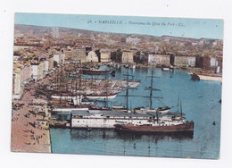 CP2355 - MARSEILLE - PANORAMA DU QUAI DU PORT - Vieux Port, Saint Victor, Le Panier