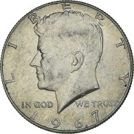 Monnaie, États-Unis, Kennedy Half Dollar, Half Dollar, 1967, Philadelphie, SPL - 1964-…: Kennedy