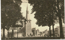 Ciney Place Monseu  La Collégiale CPA Carte Postale (En Très Bon état) - Ciney