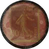 Monnaie, France, Chocolat François, Bordeaux, 10 Centimes, Timbre-Monnaie, SUP - Monétaires / De Nécessité