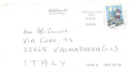 IRLANDA 2001 RUFFIAN 23 LETTERA PER ITALIA - Storia Postale